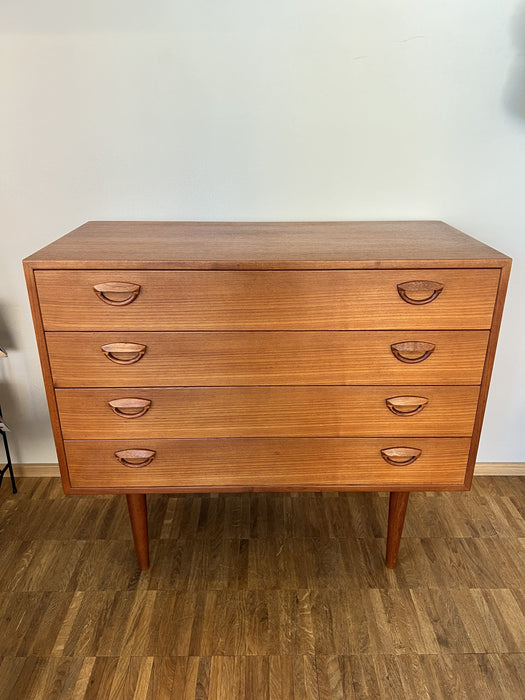 Vintage Teak Kommode Kai Kristiansen für Feldballes Møbelfabrik Dänemark 60er