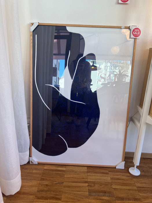 Kunstprints mit Rahmen by Paper Collective Linocut II