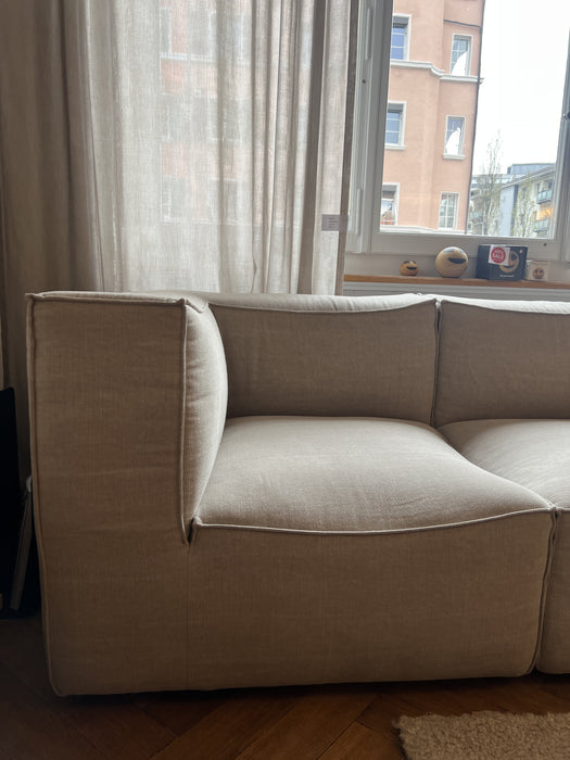 Ferm Living Sofa Catena Ausstellungsmodell Cotten Leinen