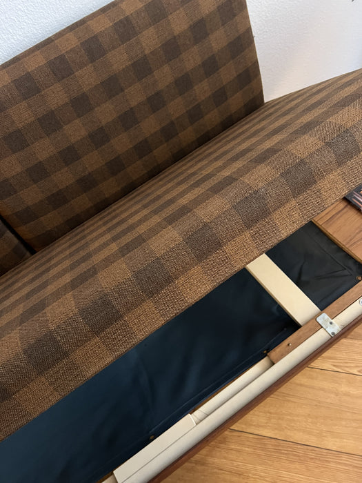 Vintage Daybed Sofa Teak Svanette mit Sidetable Ingmar Relling for Swane Ekornes 1960s