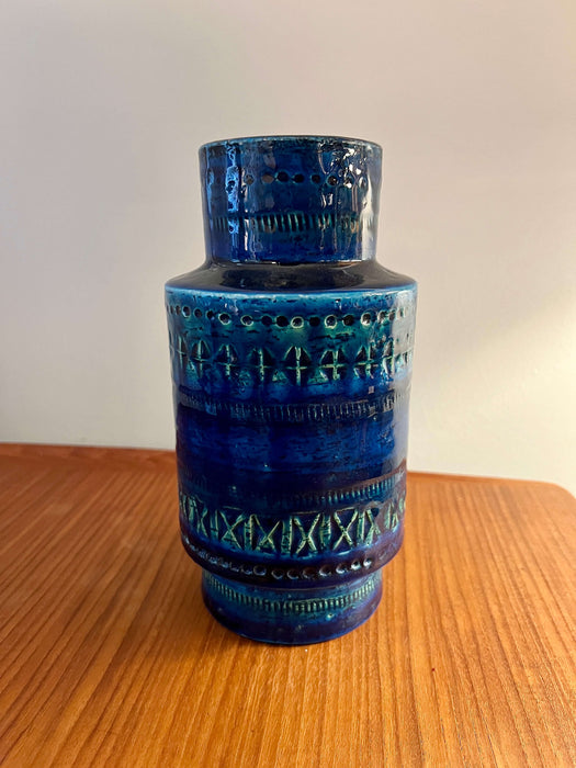 Vintage Bitossi Vase Italy 60er Keramik
