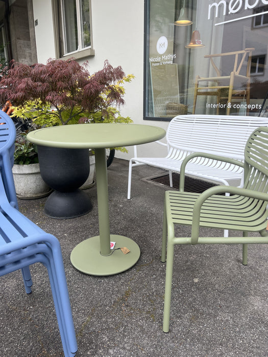 Petite Friture Weekend Bistrotisch Gartentisch Ausstellungsmodell vert jade