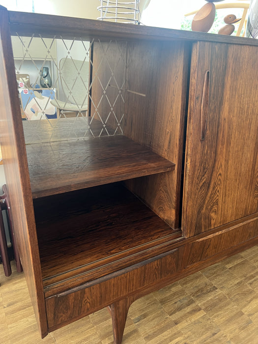Vintage Sideboard Highboard Dänemark 60er Palisander