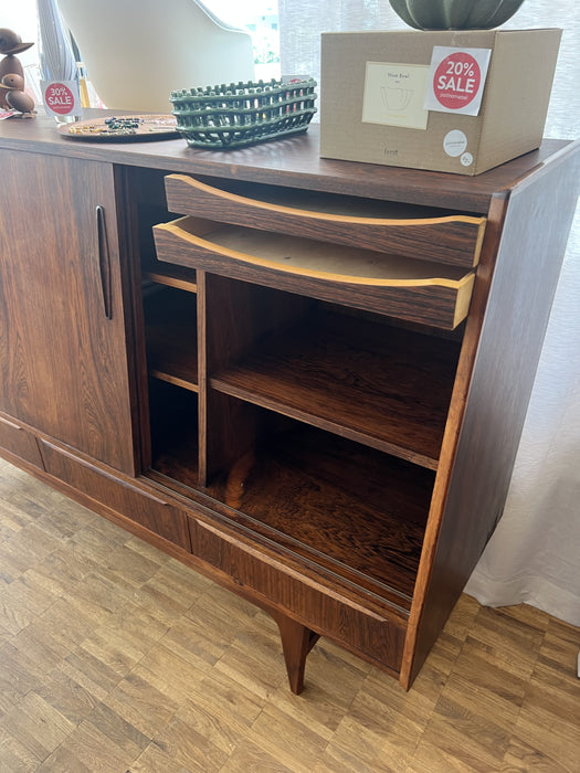 Vintage Sideboard Highboard Dänemark 60er Palisander