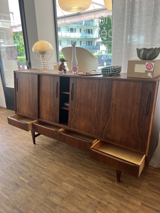 Vintage Sideboard Highboard Dänemark 60er Palisander