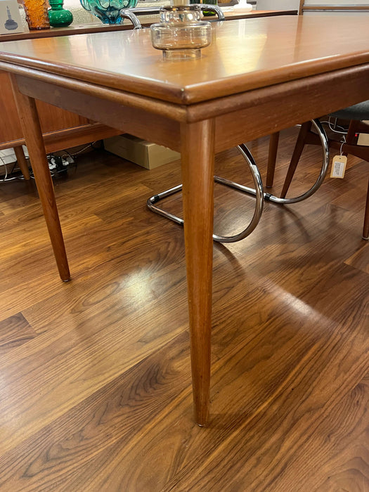 Vintage teak extendable table Denmark 60s
