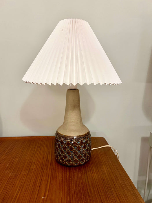Vintage table lamp ceramic Søholm Stentoj Denmark 60s 