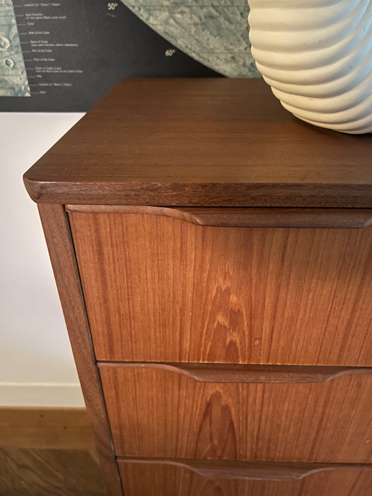 Vintage Teak Kommode 60er Jahre