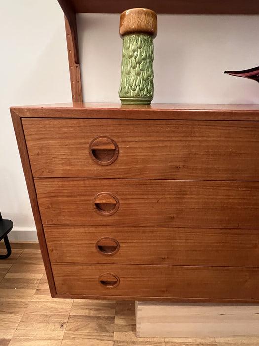 Vintage Wandregal HG Furniture Teak 60er