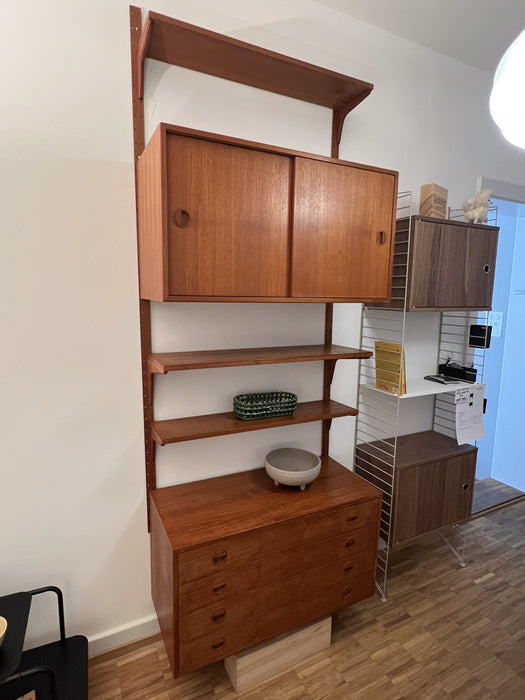 Vintage Wandregal HG Furniture Teak 60er