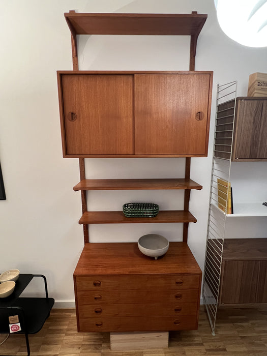 Vintage Wandregal HG Furniture Teak 60er