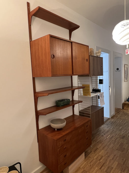 Vintage Wandregal HG Furniture Teak 60er