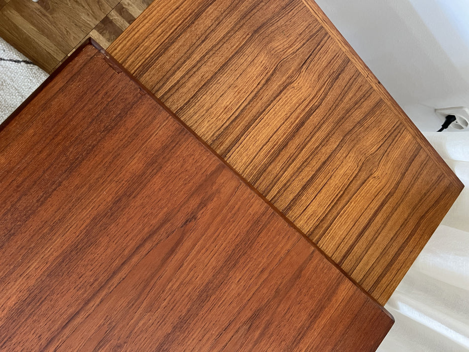 Vintage Johannes Andersen Couchtisch ausziehbar Teak 60er