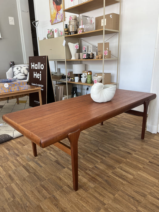 Vintage Johannes Andersen Couchtisch ausziehbar Teak 60er