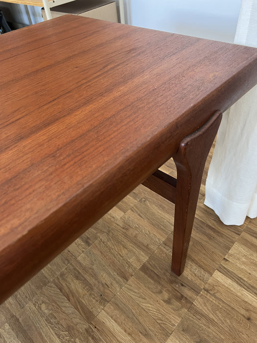 Vintage Johannes Andersen Couchtisch ausziehbar Teak 60er