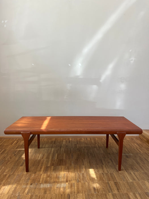 Vintage Johannes Andersen Couchtisch ausziehbar Teak 60er