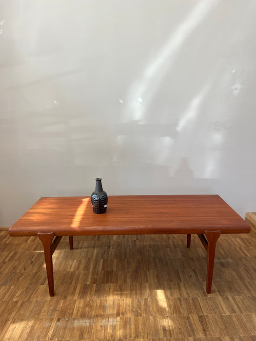 Vintage Johannes Andersen Couchtisch ausziehbar Teak 60er