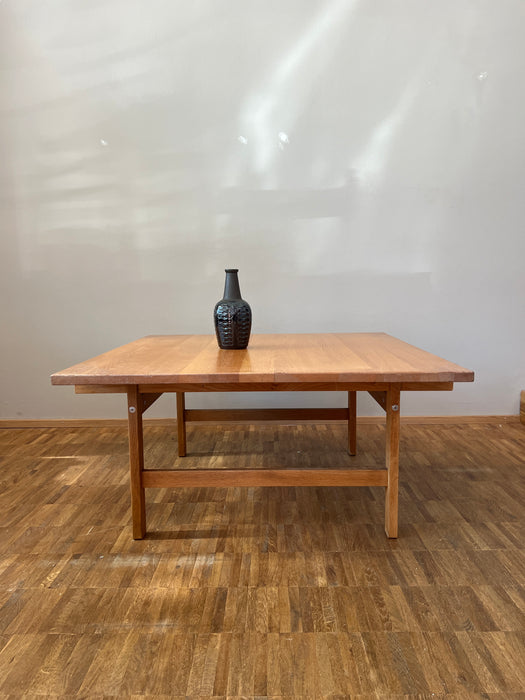 Vintage Couchtisch Club Tisch Hans J. Wegner für Andreas Tuck 1960 Eiche