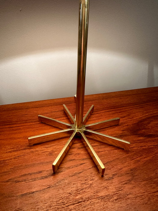 Vintage table lamp with star base