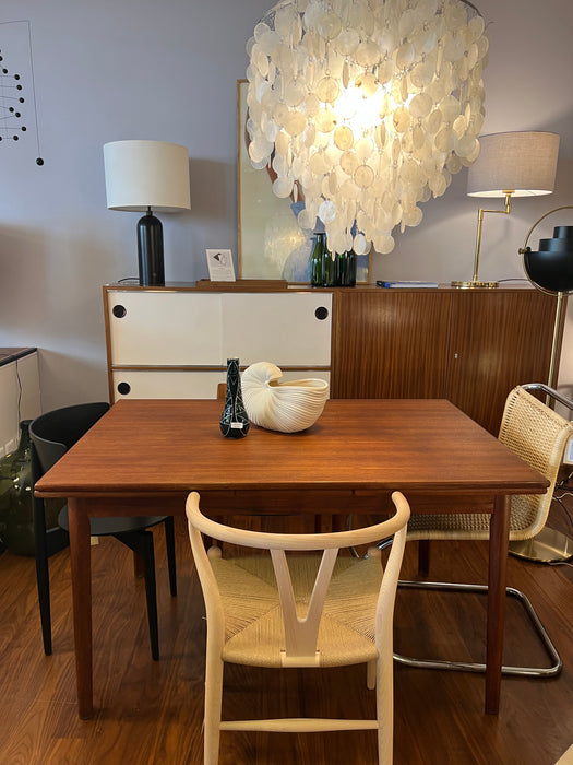 Vintage teak extendable table Denmark 60s