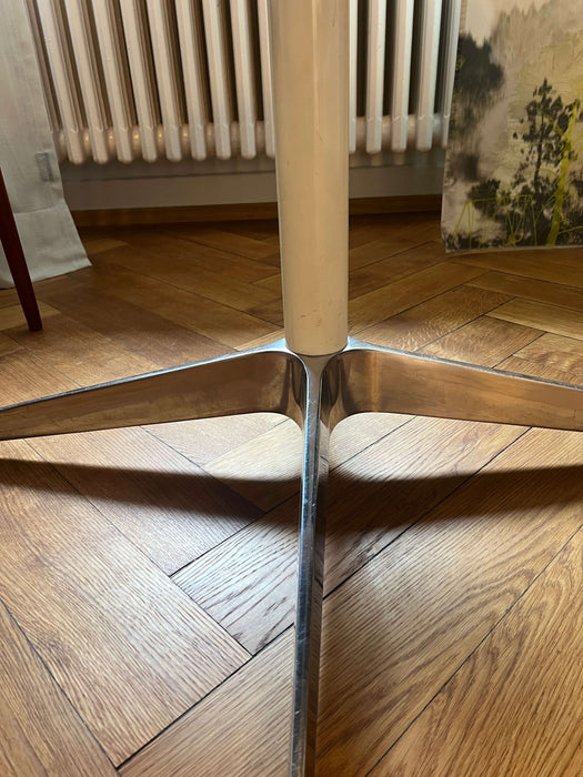 Vintage Tisch Eames Vitra Contract Table mit neuer Holzplatte