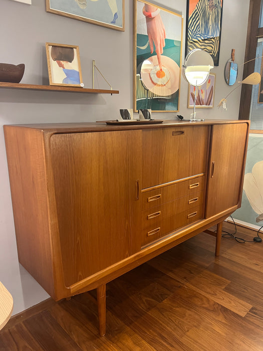 Vintage Sideboard Midcentury Teak Clausen &amp; Son Denmark