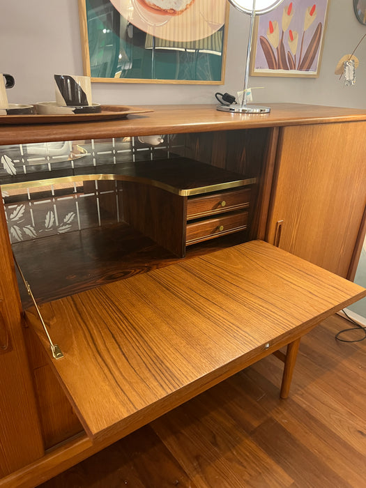 Vintage Sideboard Midcentury Teak Clausen &amp; Son Denmark