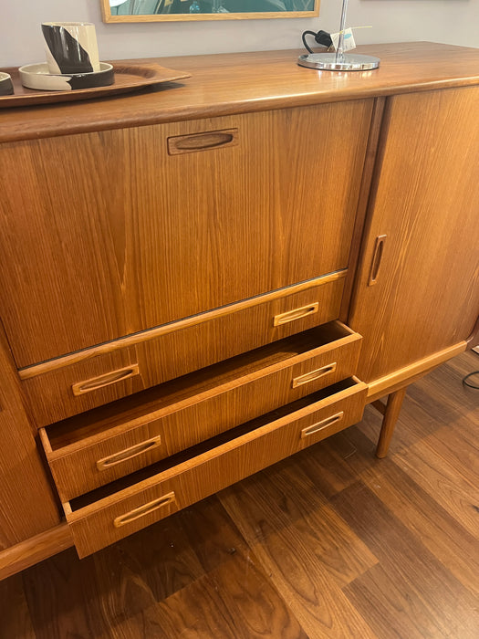 Vintage Sideboard Midcentury Teak Clausen &amp; Son Denmark