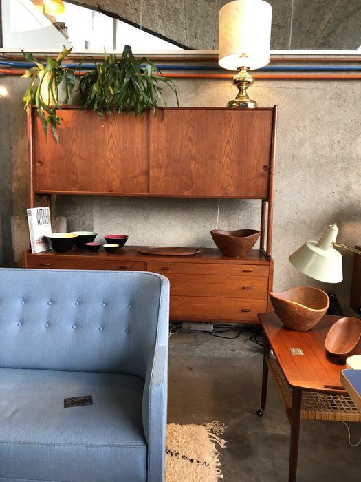 Vintage Midcentury Highboard Sideboard Hans Wegner RY 20 Teak 60er Dänemark