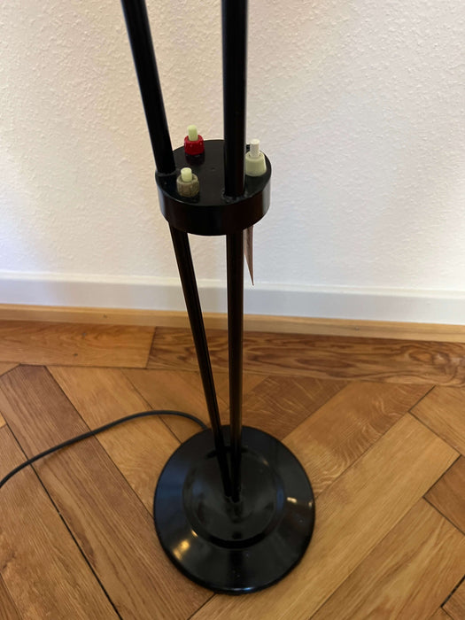 Vintage Tütenlampe 3-armig Schwanenhals 50er