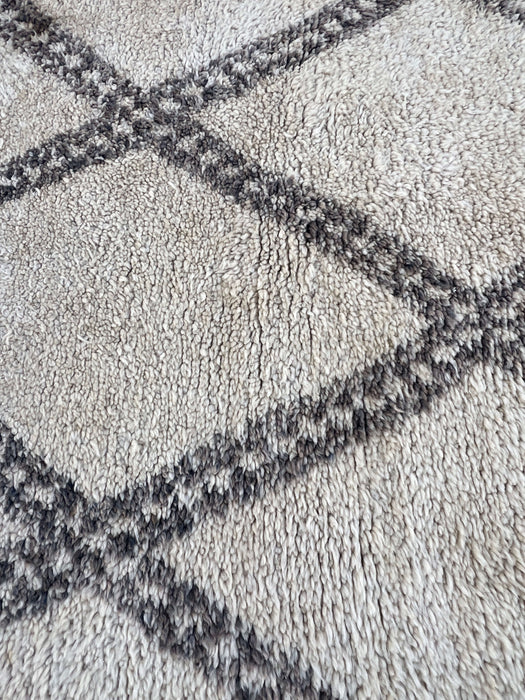 Vintage Berber Teppich Marokkanischer Wollteppich Beni Ourain