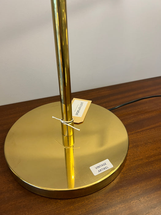 Vintage Tischleuchte Gold Messing schwenkbar 70er 80er