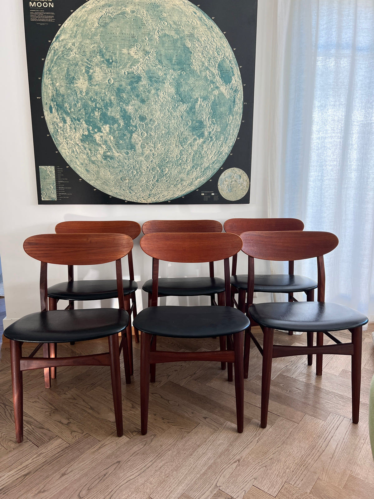 Farstrup chair teak vintage 1960s？　① Vintage teak chair Farstrup black Denmark 60s — Patinamöbel