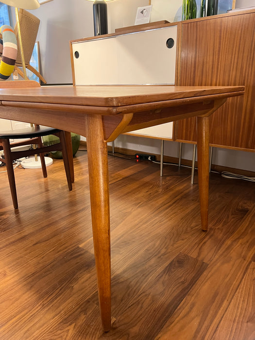 Vintage table teak Sorø Stolefabrik Denmark 60s