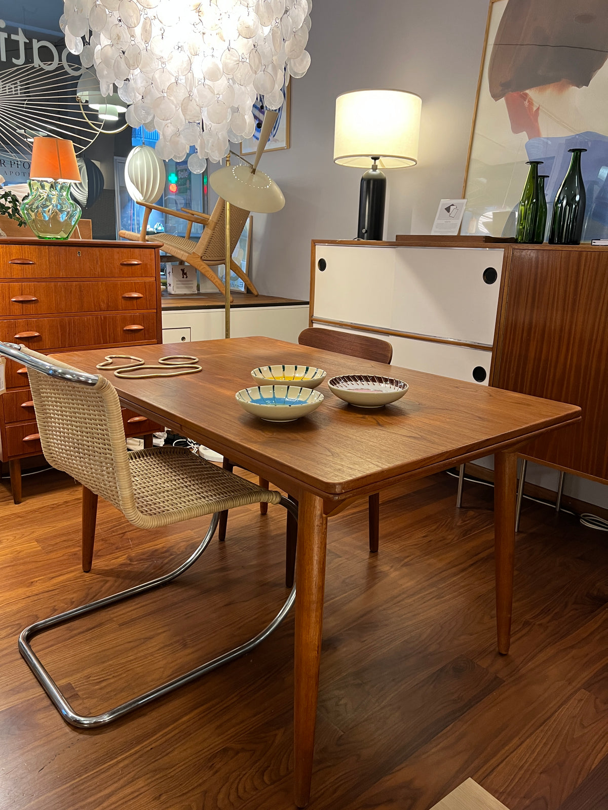 Vintage Tisch Teak Sorø Stolefabrik Dänemark 60er — Patinamöbel