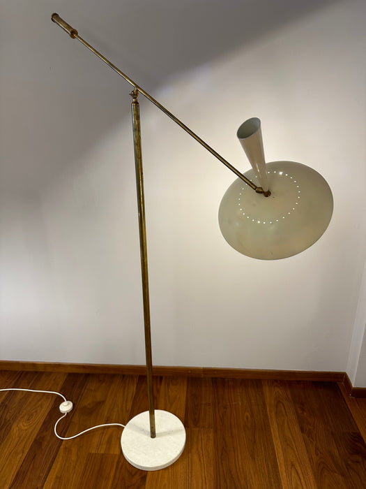 Vintage floor lamp Stilux Milan Italy 50s