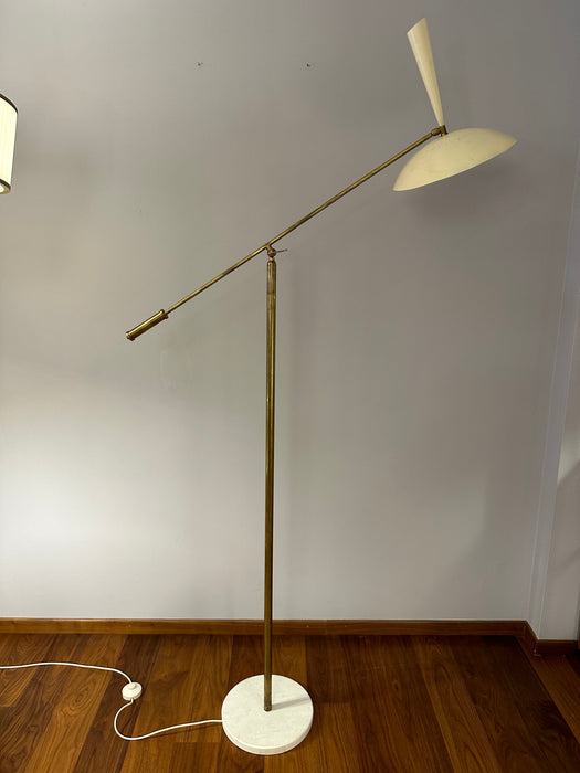 Vintage floor lamp Stilux Milan Italy 50s