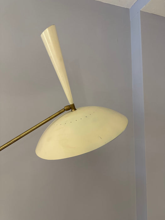 Vintage floor lamp Stilux Milan Italy 50s
