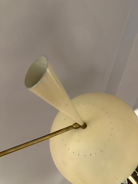 Vintage floor lamp Stilux Milan Italy 50s