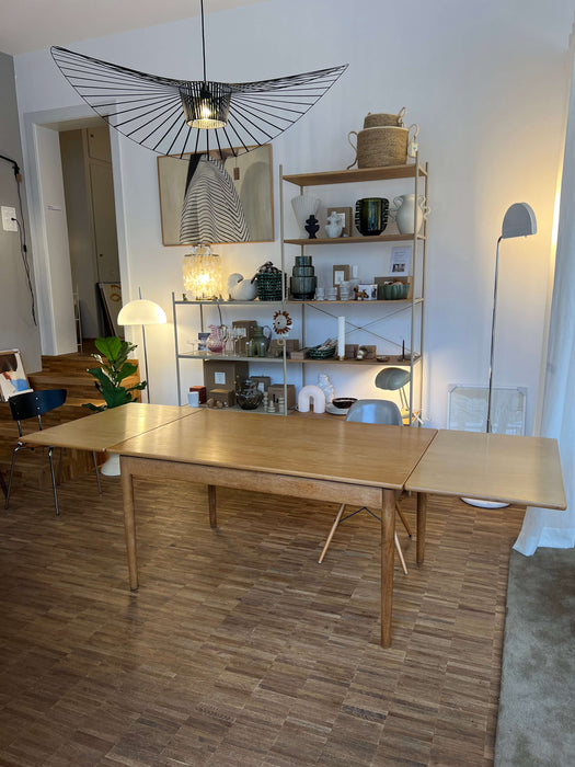 Vintage AT-316 Esstisch Eiche Hans Wegner für Tuck Dänemark 60er