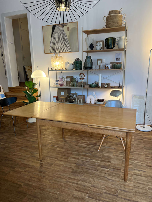 Vintage AT-316 Esstisch Eiche Hans Wegner für Tuck Dänemark 60er