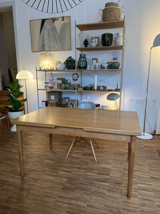 Vintage AT-316 Esstisch Eiche Hans Wegner für Tuck Dänemark 60er