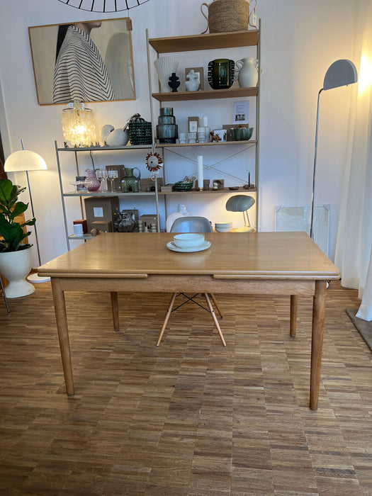Vintage AT-316 Esstisch Eiche Hans Wegner für Tuck Dänemark 60er