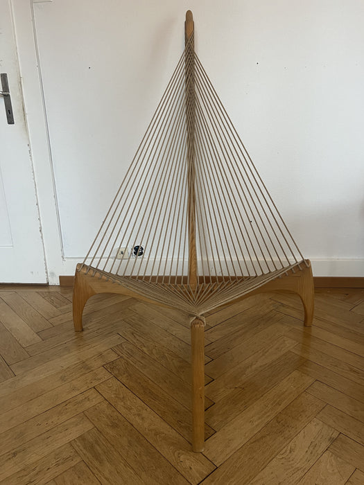 Harfenstuhl von Jørgen Høvelskov für Christensen und Larsen 1960er Jahre