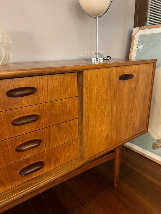 Vintage Sideboard Teak Dänemark 60er Jahre