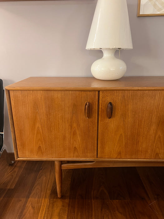 Vintage Sideboard Teak Dänemark 60er Jahre