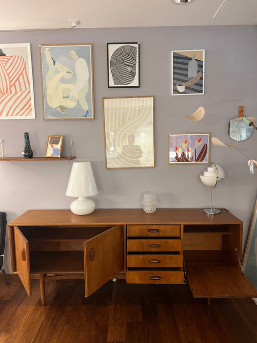 Vintage Sideboard Teak Dänemark 60er Jahre