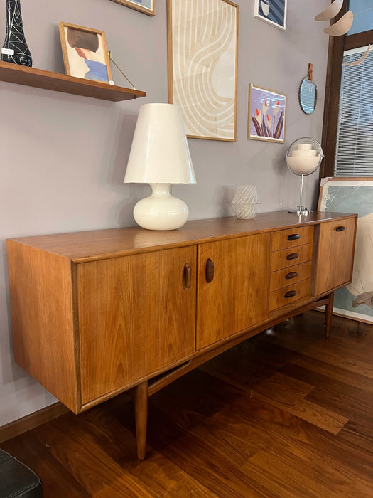 Vintage Sideboard Teak Dänemark 60er Jahre