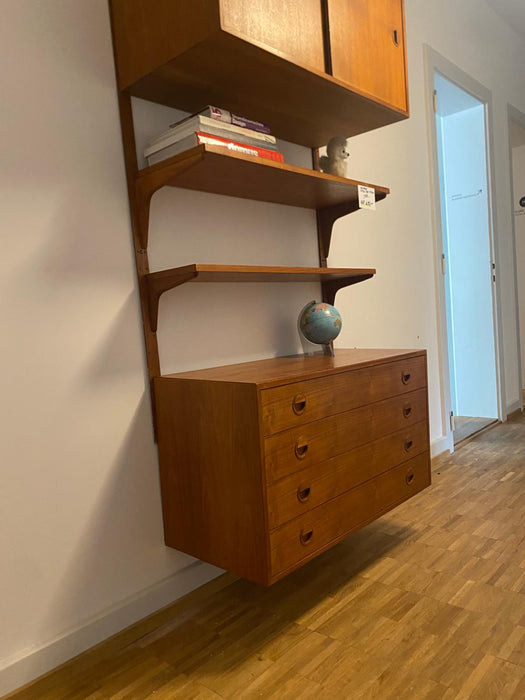 Vintage Wandregal HG Furniture Teak 60er