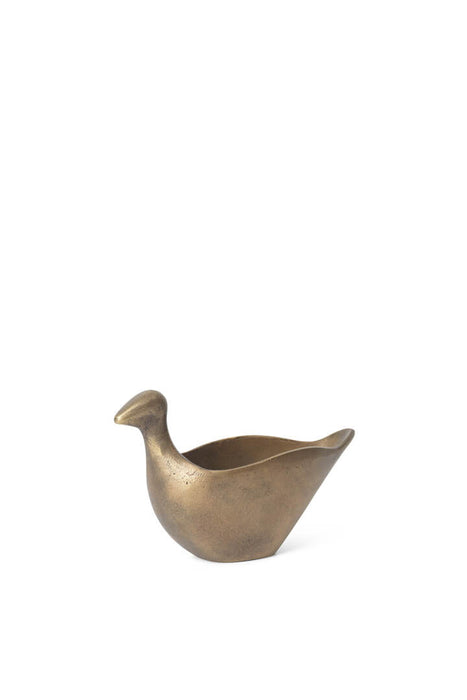 Ferm Living Coot pencil holder antique brass
